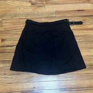 Reformation Black Mini Skirt